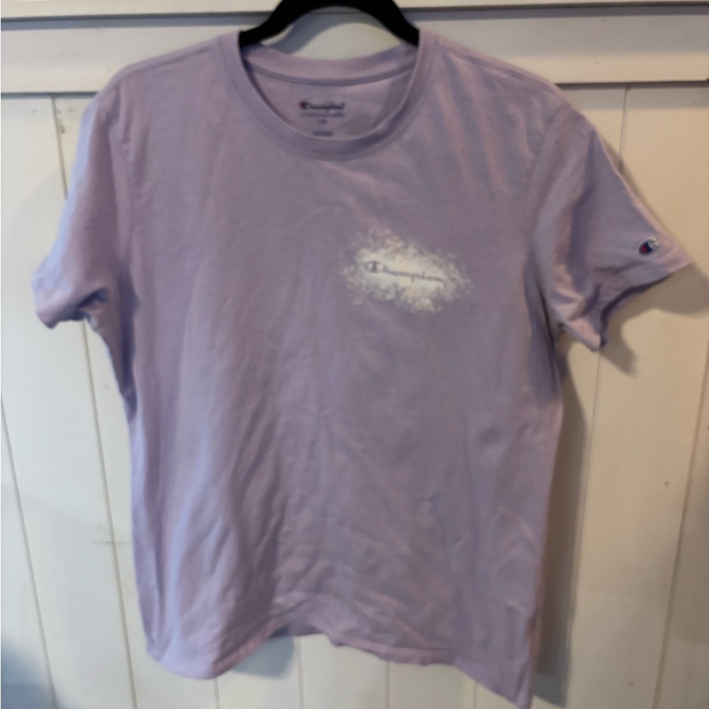 Champion Light Purple Athletic Tee